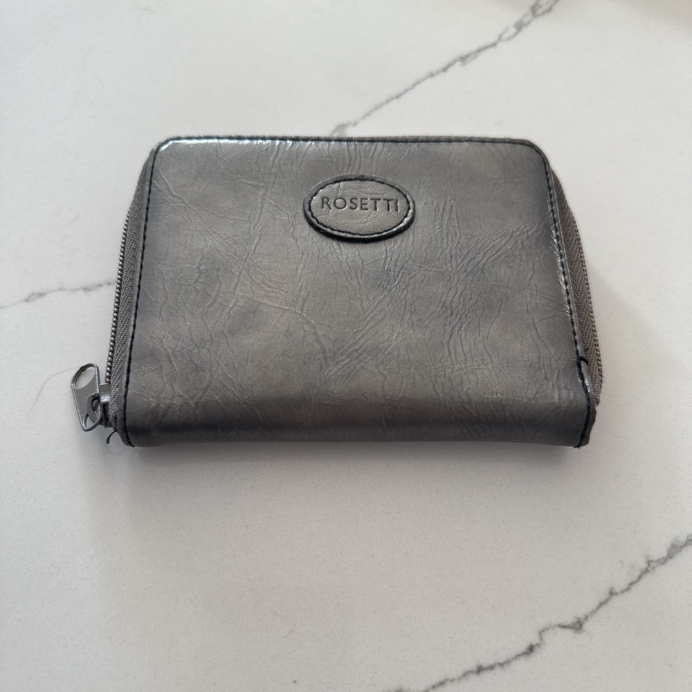 Rosetti Metallic Gray Wallet